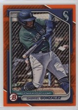 2024 Bowman Prospects Orange Border /25 Gabriel Gonzalez #BP-35 1f60