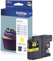 Original Brother Druckerpatrone LC-123 Gelb FüR MFC-J 870 Dw 4410 Dw 4510 Dw