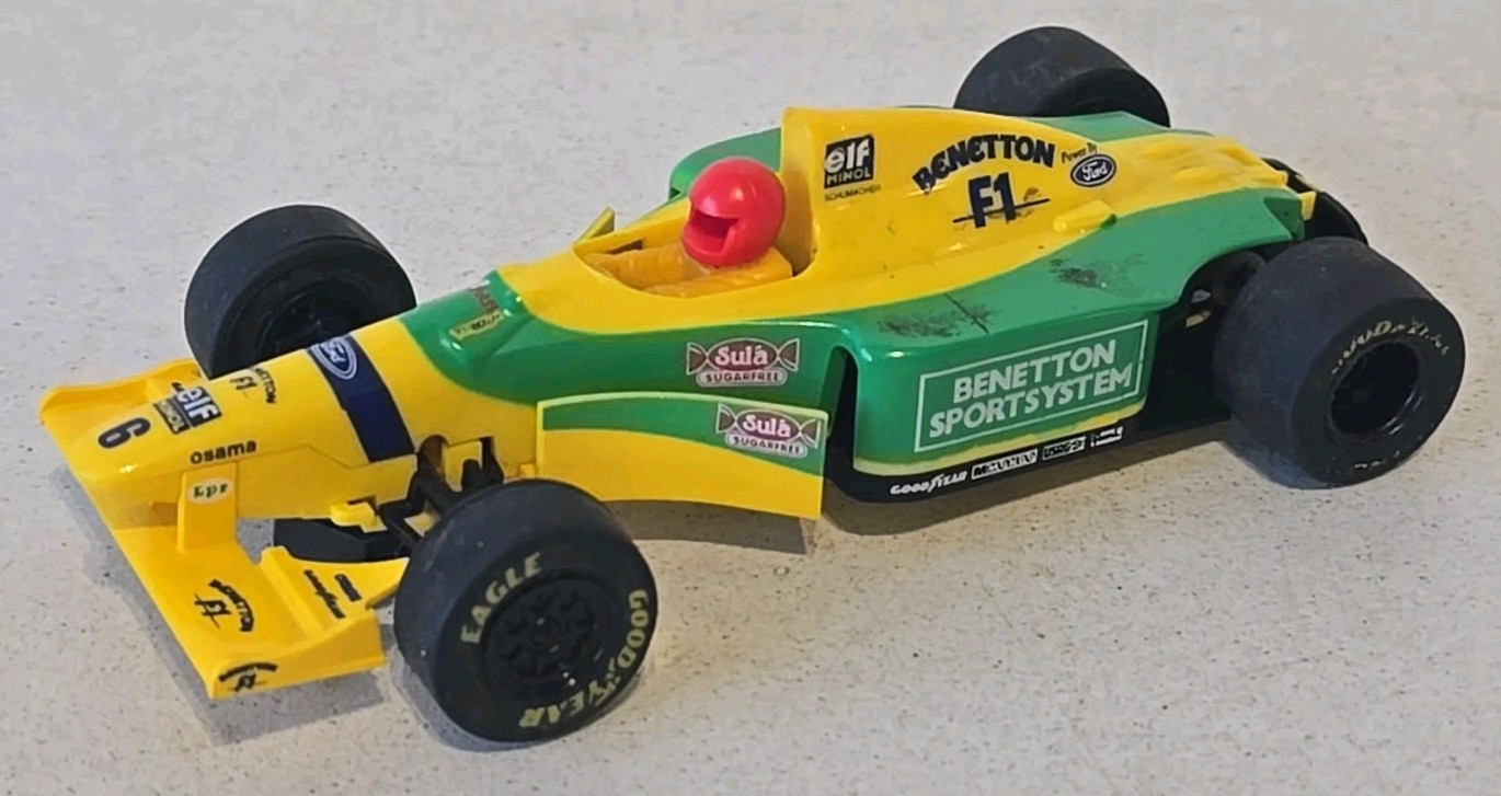 Miniature F1 Benetton-Ford B193 - Michael Schumacher - Minichamps 1/18 - Jaune