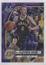 2024-25 Bowman U Chrome Purple Lava Refractor Fletcher Loyer #97