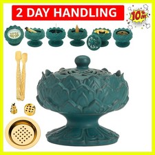 Ceramic Incense Burner for Frankincense, Bakhoor, Charcoal, Stick, Powder, Co...