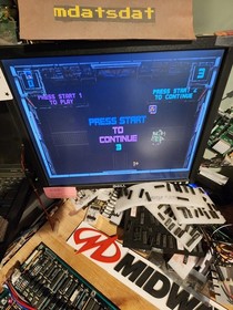 SMASH TV PCB JAMMA ARCADE MAIN BOARD ONLY REV 5.0 WORKING!!!! MIDWAY 