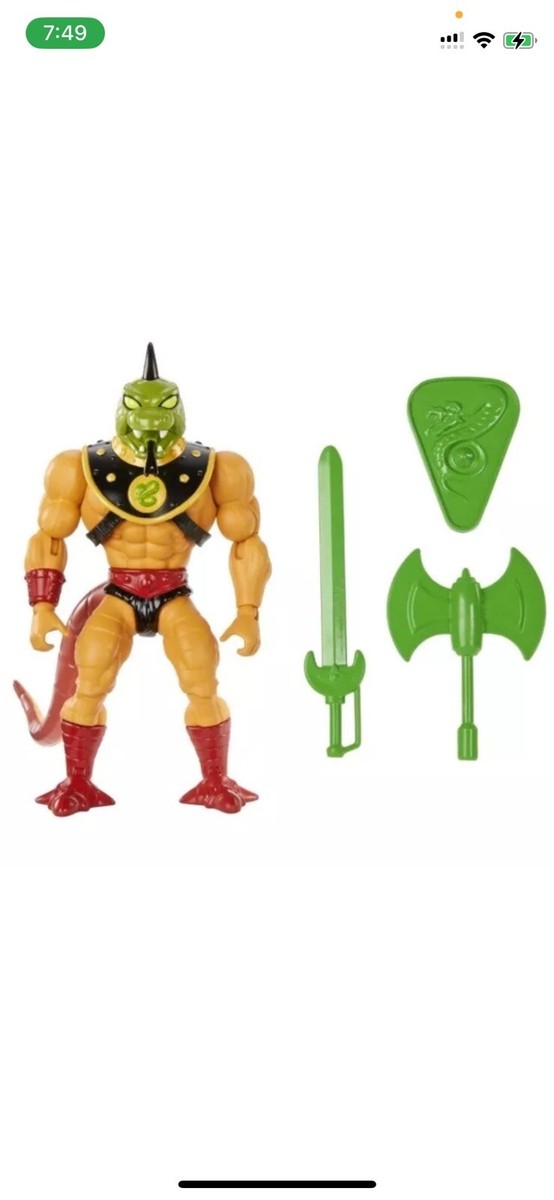 マスターズ・オブ・ザ・ユニバース　オリジンズ　レプティラクス Reptilax Amazon.com: Masters of the Universe Origins Action Figure Reptilax