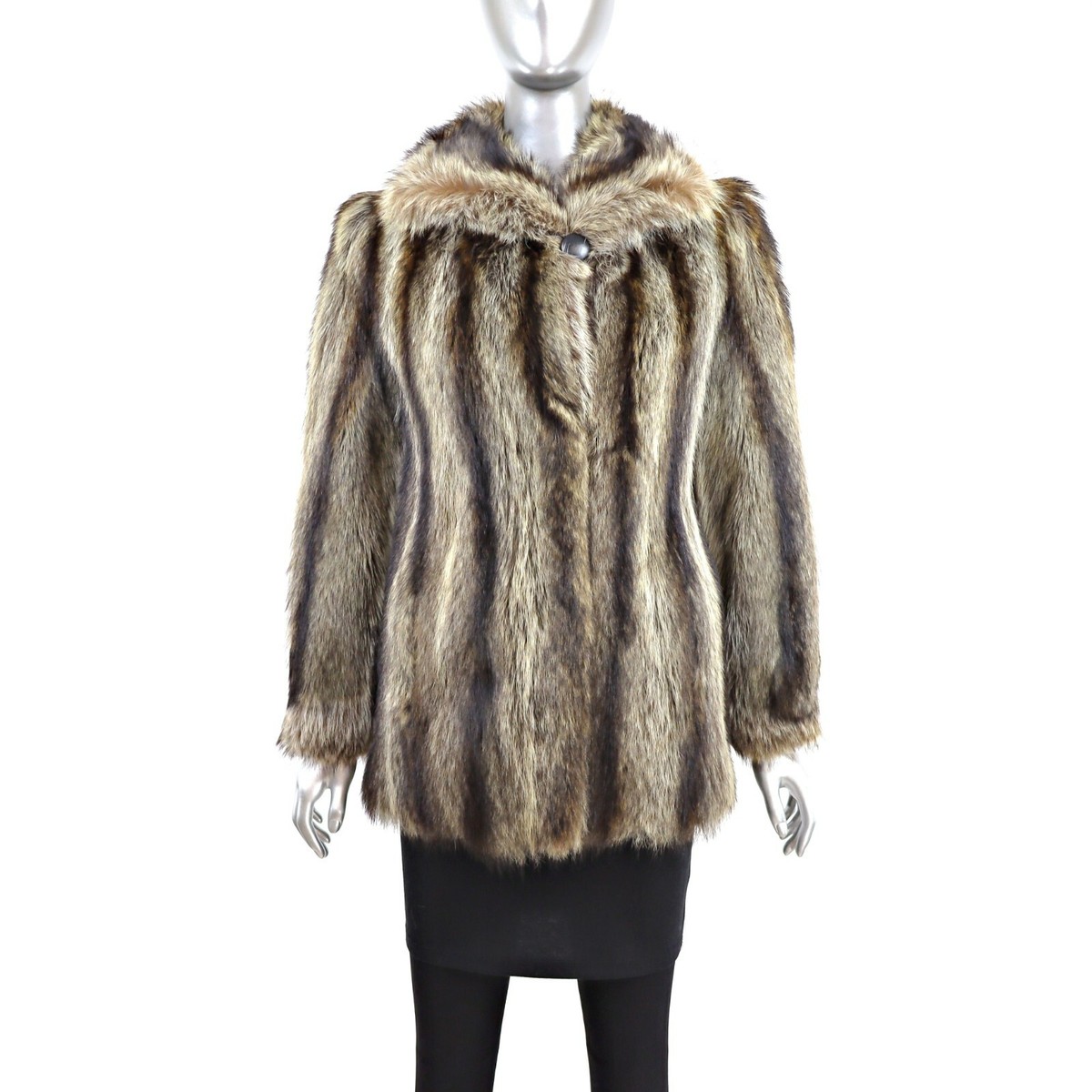 Raccoon Jacket- Size M (Vintage Furs)