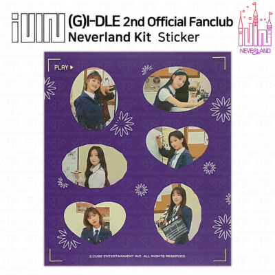 G)I-DLE G-IDLE 2nd Official Fan Club Neverland Kit Soojin Soyeon