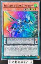 YU-GI-OH! Card SPEEDROID WING SYNCHRON SUDA-EN007 SR NEW