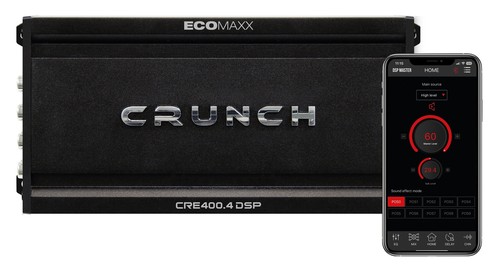 Crunch CRE400.4DSP 4-Kanal DSP Verstärker 6-Kanal Full HD Audio DSP u. Bluetooth - Bild 8 von 17