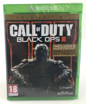 Call of Duty Black Ops III Gold Xbox One NEW Sealed UK Version Black Ops 3
