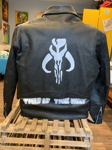 jaqueta de couro masculina personalizada