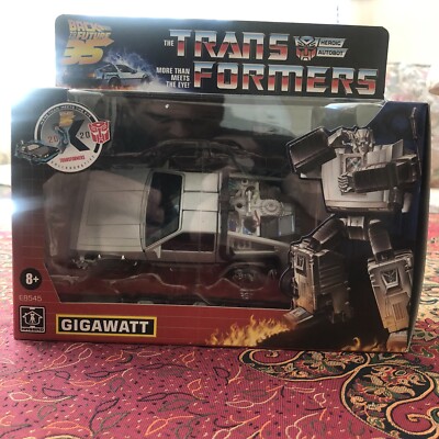 Transformers Back to the Future 35th Anniversary Gigawatt