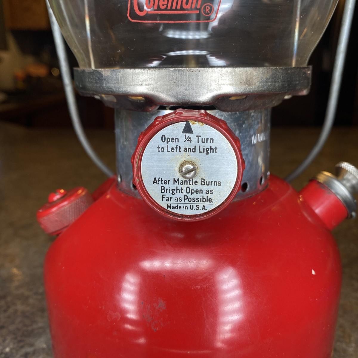 Vintage Coleman 200A 11/62 Work super Nice. Red VG Condition | eBay