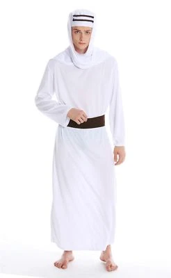 Disfraz Para Hombre Carnaval Sheik Árabe 1001 Noches Sinbad Calif Gr. S/M - Imagen 1 de 4
