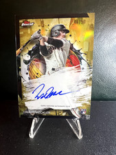 2024 Topps Finest Wade Meckler Gold Refractor Auto RC 46/50 SF Giants