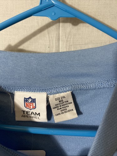 NFL Indianapolis Colts Long Sleeve T-Shirt TEAM Mock Neck Sweatshirt 2XL Big NEW - Picture 2 of 5