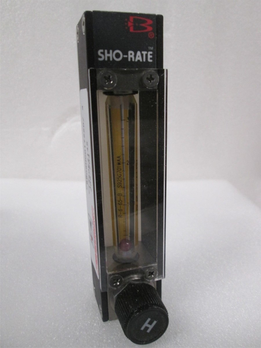 Brooks Automation, R-6-65-B, S925G701WAA, Sho-Rate Flowmeter, New