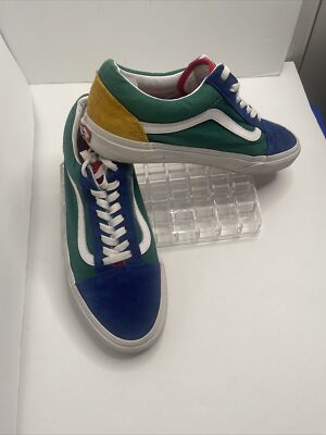 VANS Old Skool 500714 Shoes Blue Green Red Yellow White  display picture 1