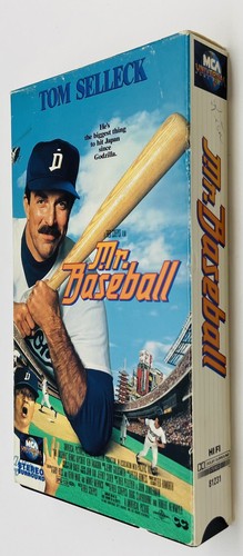 1992-Mr. Baseball (VHS) Video Tape Tom Selleck - Picture 6 of 7