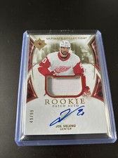 Joe Veleno 2021-22 Ultimate Collection Rookie  Patch Auto /99