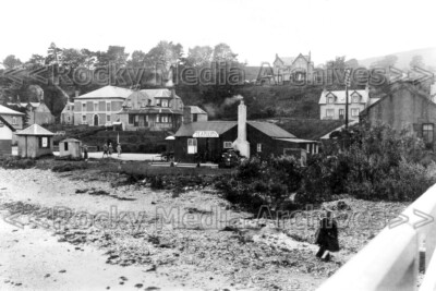 Cmp-61 The Tea Rooms, Whiting Bay, Arran, Schottland. Foto