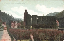 Postcard Die Klosterruine In Marienthal Unposted VTG VPC01.
