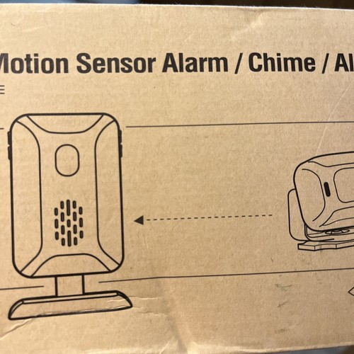 Fosmon WaveLink Wireless Home Security Driveway Alarm White