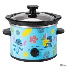 Uncanny Brands Disney Lilo & Stitch 2-Qt Slow Cooker