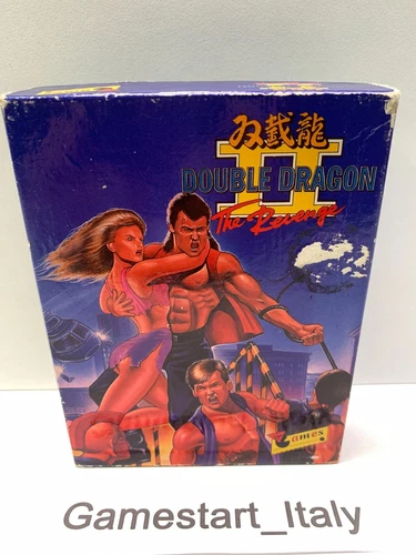 DOUBLE DRAGON II 2 THE REVENGE COMMODORE 64 C64 - USED 1989 VIRGIN GAME