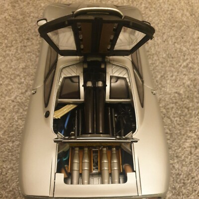 その他 MCLAREN PAULS MODELS ART 12/1 1:12 PMA McLaren F1 Road Car in silver Super Rare!! Minichamps