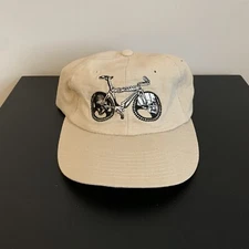 Vintage New Sense MTB Cycling BMX Hat Skulls Bike Cotton Yupoong NOS - RARE!