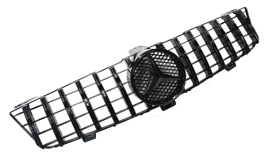 Rejilla todo negra CLS 09-11 GT GTR estilo CLS63 AMG parachoques piezas CLS550 CLS63 estrella Foto 2 de 4