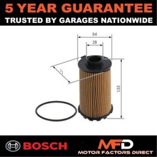 Oil Filter Bosch Fits Porsche 718 Boxster 2016-2024 2.0 2.5 4.0 + Other Models