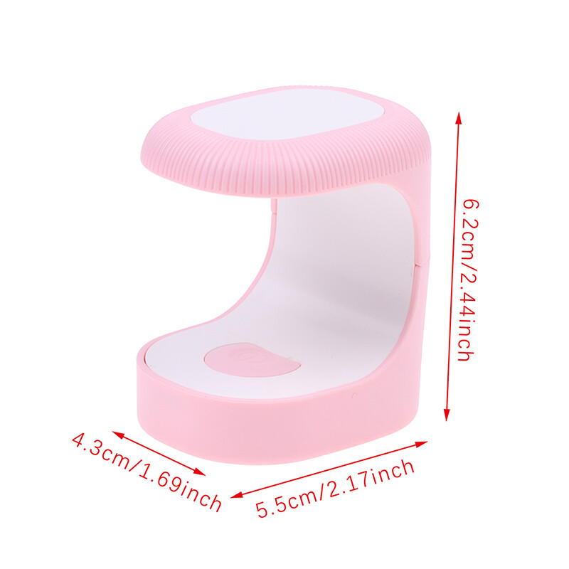 1Pcs Nails Lamp LED Light Potable Mini UV LED Lamp Nail Dryer Gel Nail