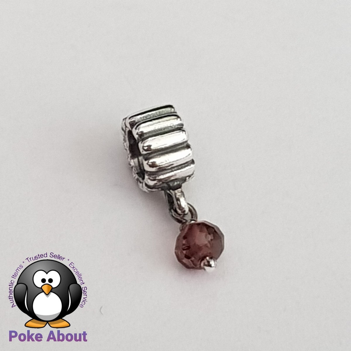Dangle Charm Pandora January Birthstone Necklace Pandora January
