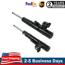 Pair Front Left Right Shock Absorbers w/ Electric Fit For Audi Q5 AQ5 SQ5 09-17 