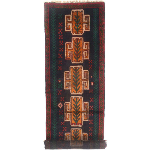 Handmade Afghan Traditional Hallway Runner Wool Rug Oushak Rug 2'1x8' ft -Y15394 - Picture 1 of 2