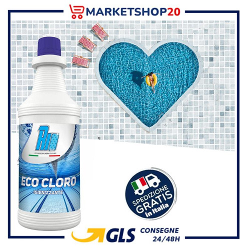 Eco-Cloro Formula Powered Placas De Acción Sistema de Desinfección Aclarador Y
