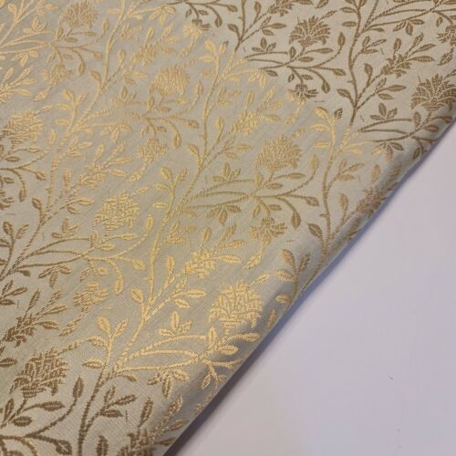 Floral Brocade Material Jacquard Dress Craft Costume Quilting Curtain Fabric 44" - Picture 12 of 13