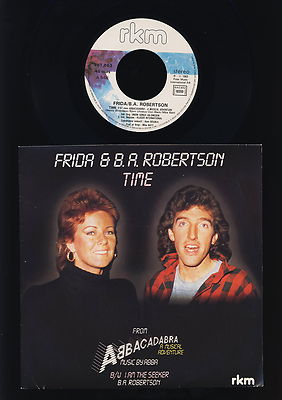 ABBA - FRIDA & B.A. Robertson - Time - I Am the Seeker - 7 Inch Vinyl - FRANCE
