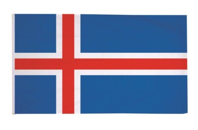 Fahne Flagge Island 90 x 150 cm Hissfahne