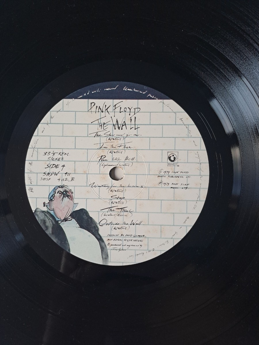 LP PINK FLOYD - THE WALL 1979 VINYL DOUBLE ALBUM UK SHDW 411