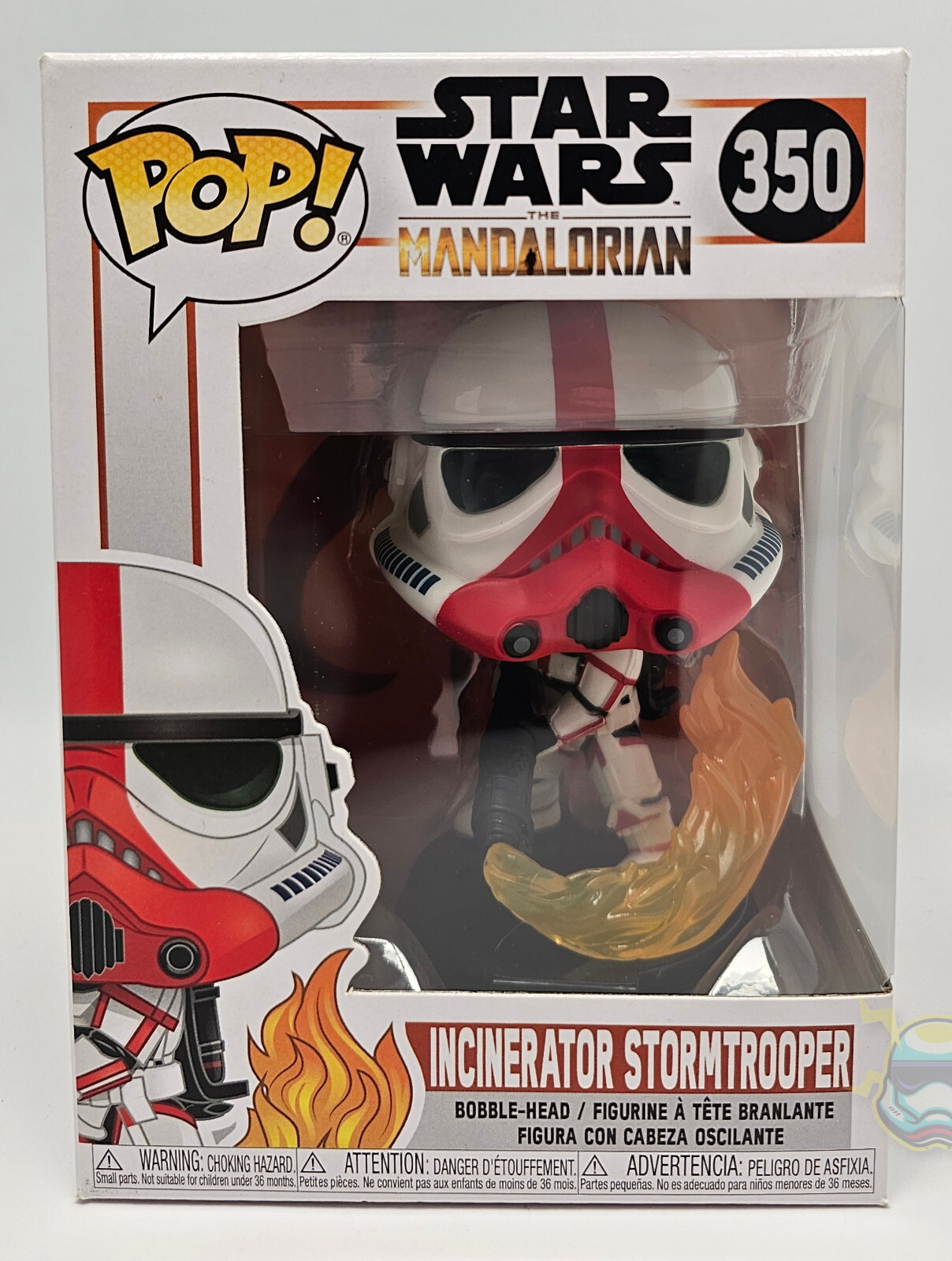 En Oferta Figura Funko Pop Star Wars Incinerator Stormtrooper #350 Vinilo Bobble Head Prote