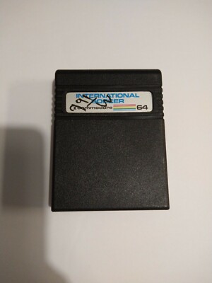 Commodore International Soccer Cartridge, # K- 232-27