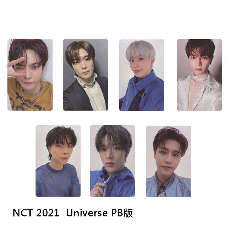 Kpop NCT 2021 UNIVERSE PB Photocard Self Made Autograph