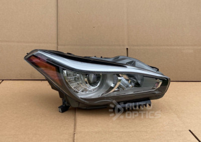 2015 2016 2017 2018 2019 Headlight for Infiniti Q70 RH LED With AFS Adaptive