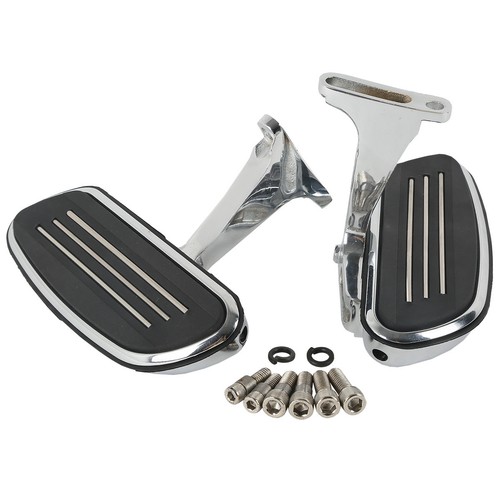 Pegstreamliner Passenger Footboard 1.25'' FootPeg Mount For Harley Touring 93-23 - Picture 3 of 12