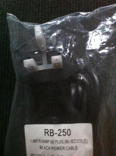 (Brand New) Computer Power Lead 1.8 Metre 5amp - Bild 2 von 2
