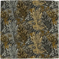Sander Indina Mitteldecke Tischdecke TischläUfer Jacquard BäUme 85X85 Cm Schwarz