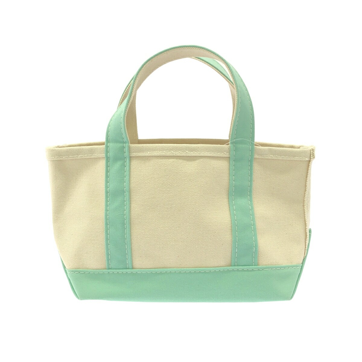 L.L.Bean Mini Boat and Tote Bag in Ivory - Small Canvas Carryall