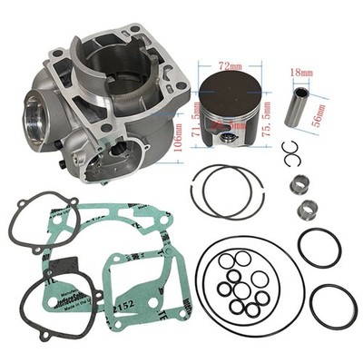 72mm  Cylinder Piston Kit 55730138000 Fits KTM 300 SX300 EXC300 XCW300 2008-2016