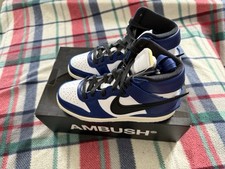 Nike Ambush Dunk High Deep Royal Blue Navy UK4 US4.5